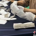 临猗韩国第21届总统选举计票工作启动